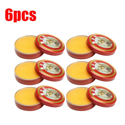 Tiger Balm Solid Ointment – 6/18/24/36pcs Essential Oil Balm for Cold, Headache, Dizziness & Muscle Relief