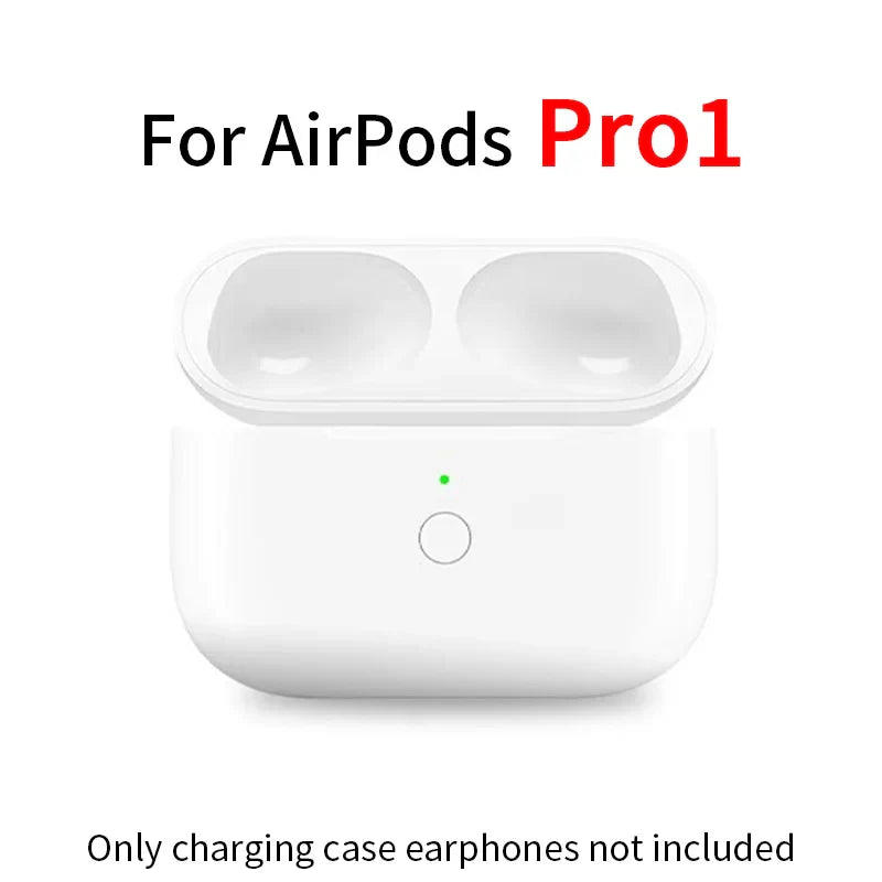 Replacement Charging Case for AirPods Pro 1/2/3 – Original Bluetooth Earphone Battery Box with LED Indicator Light
