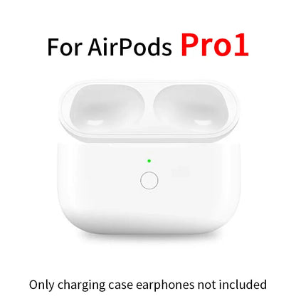 Replacement Charging Case for AirPods Pro 1/2/3 – Original Bluetooth Earphone Battery Box with LED Indicator Light