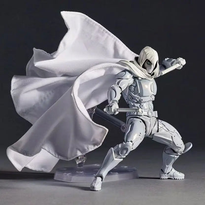 Authentic 16cm Moon Knight PVC Figure – Anime Model Collectible Desktop Ornament & Birthday Gift Toy