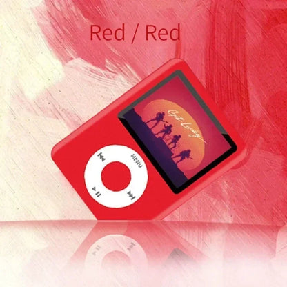 Kawaii Hello Kitty Mini MP3 Player – Cartoon Anime Portable Music Walkman for Students, Sports & External Sound Playback