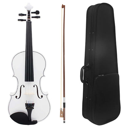IRIN Acoustic Violin V-10 - Solid Wood Fiddle String Instrument Set with Case, Bow & Accessories for Beginners and Students