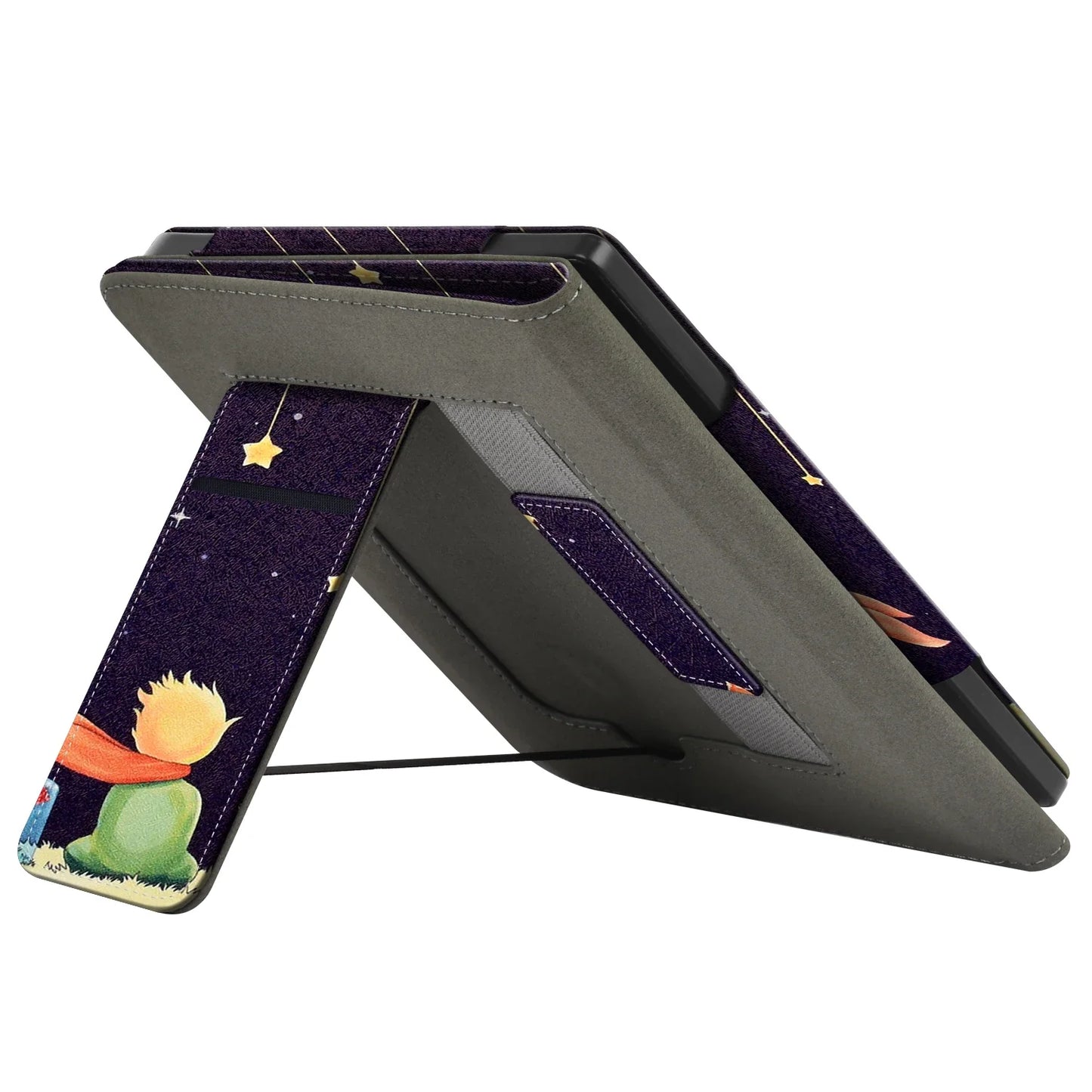 KOBO Libra 7" Leather Case – Hand Strap, Stand & Card Slot Cover for Libra Colour, Libra 2, Libra H2O (N428/N418/N873)