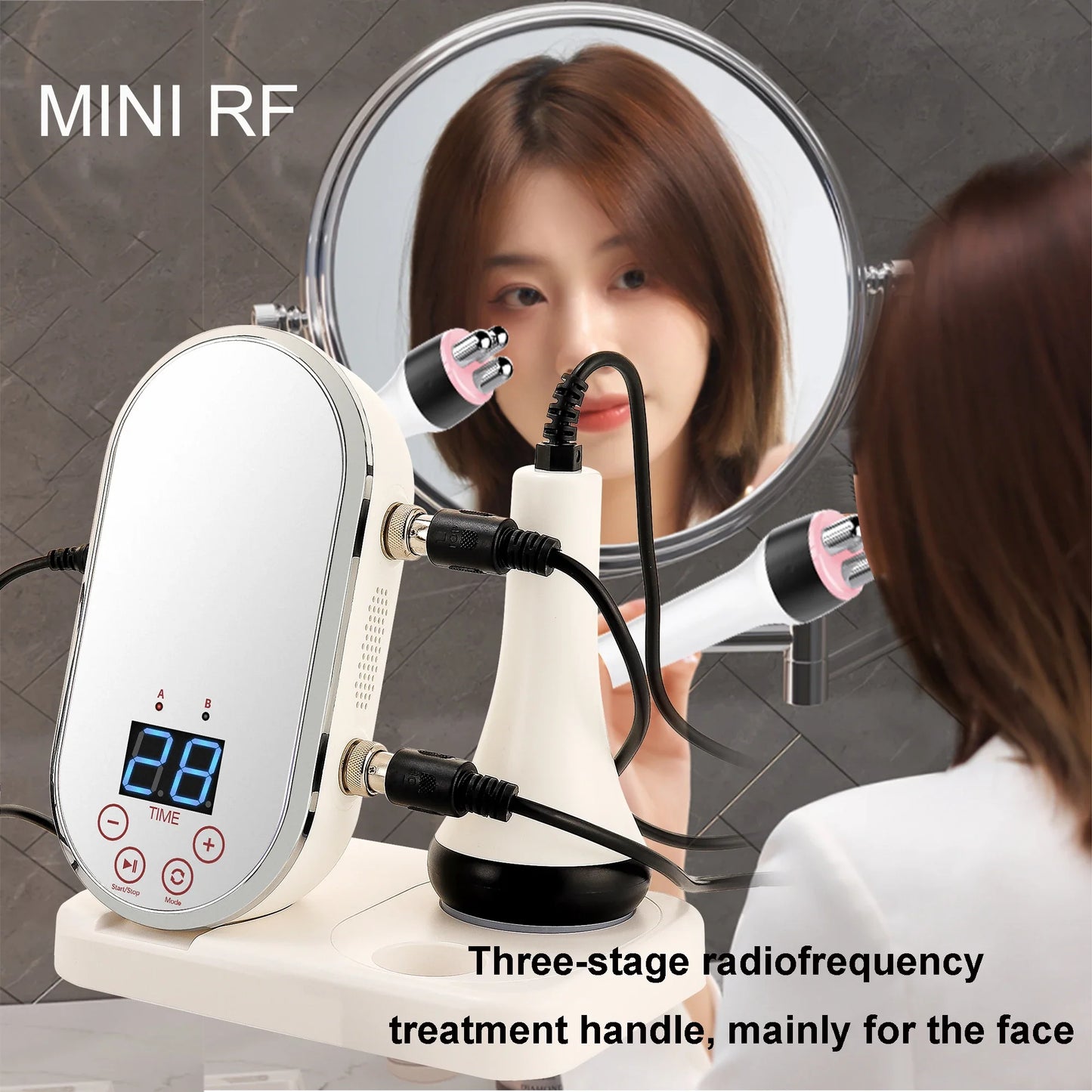 EMS Facial & Body RF Machine – Professional Radio Frequency Beauty Device for Skin Tightening, Face Lifting, and Anti-Aging Home Care