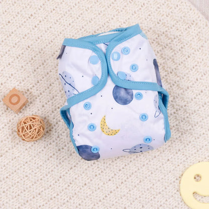 Kangobaby #My Soft Life# Reusable Baby Cloth Diaper Cover – Washable Newborn Nappies 0-3 Months