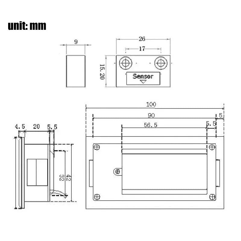 M503 Magnetic Scale DRO Display — Integrated Embedded Magnet Measurement System with Stain Belt for Woodworking