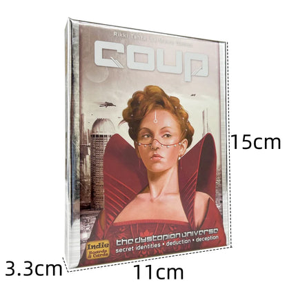 Indie Boards and Cards Coup – Reformation 2nd Edition Expansion Card Game, Strategic Bluffing Party Card Game for Adults & Family Fun