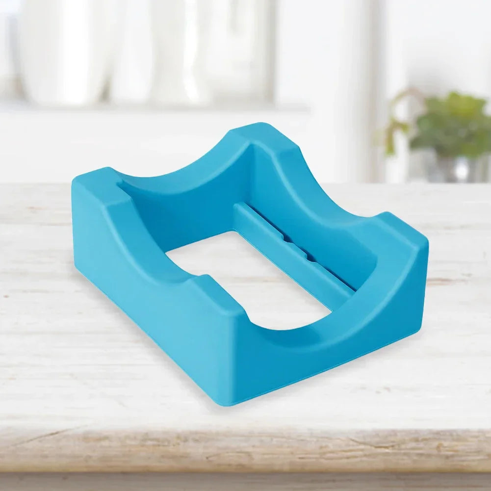Silicone Tumbler Cradle Holder - Cup Stand with Slot for Crafts, Decals, and Small Tumblers