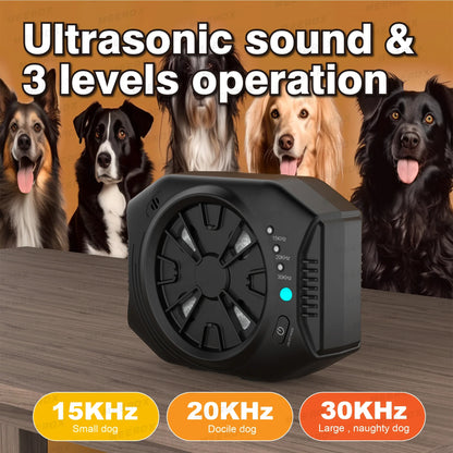 New Ultrasonic Dog Barking Stop Device: 3 Modes Noise Prevention and Training Tool for Dogs
