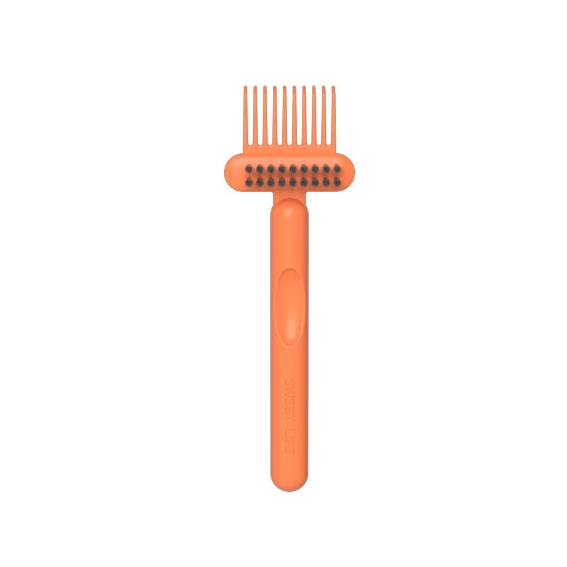 Unique Massaging Hair Cleaner Tool - Comb Cleaning and Massaging Product