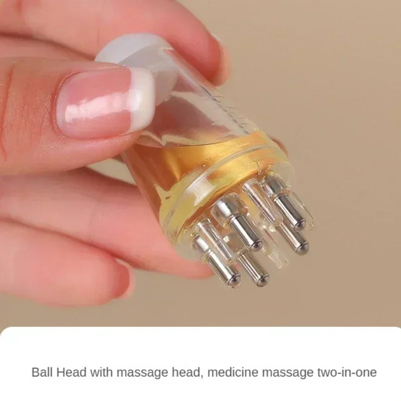 Portable Scalp Applicator Liquid Comb - Mini Massage Comb for Essential Oil Guiding Massager, Anti Hair Loss Scalp Care Tool