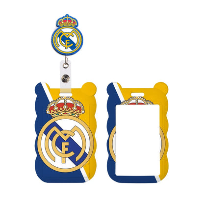 Spanish Football Neck Strap Lanyard – Cartoon Badge Holder ID Card for Kids, Students, Girls & Boys Gift
