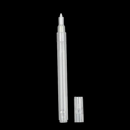 Refillable Transparent Ink Rod – Reusable Plastic Paint Pen Accessory for Graffiti & Liquid Chalk Markers