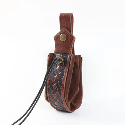 5PCS Medieval Viking Belt Pouch – Renaissance Steampunk Coin Bag for LARP & Cosplay