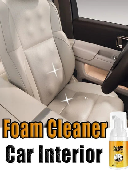 Multi-Purpose Foam Cleaner Spray – Car Interior & Home Cleaning Agent for Deep Stain Removal