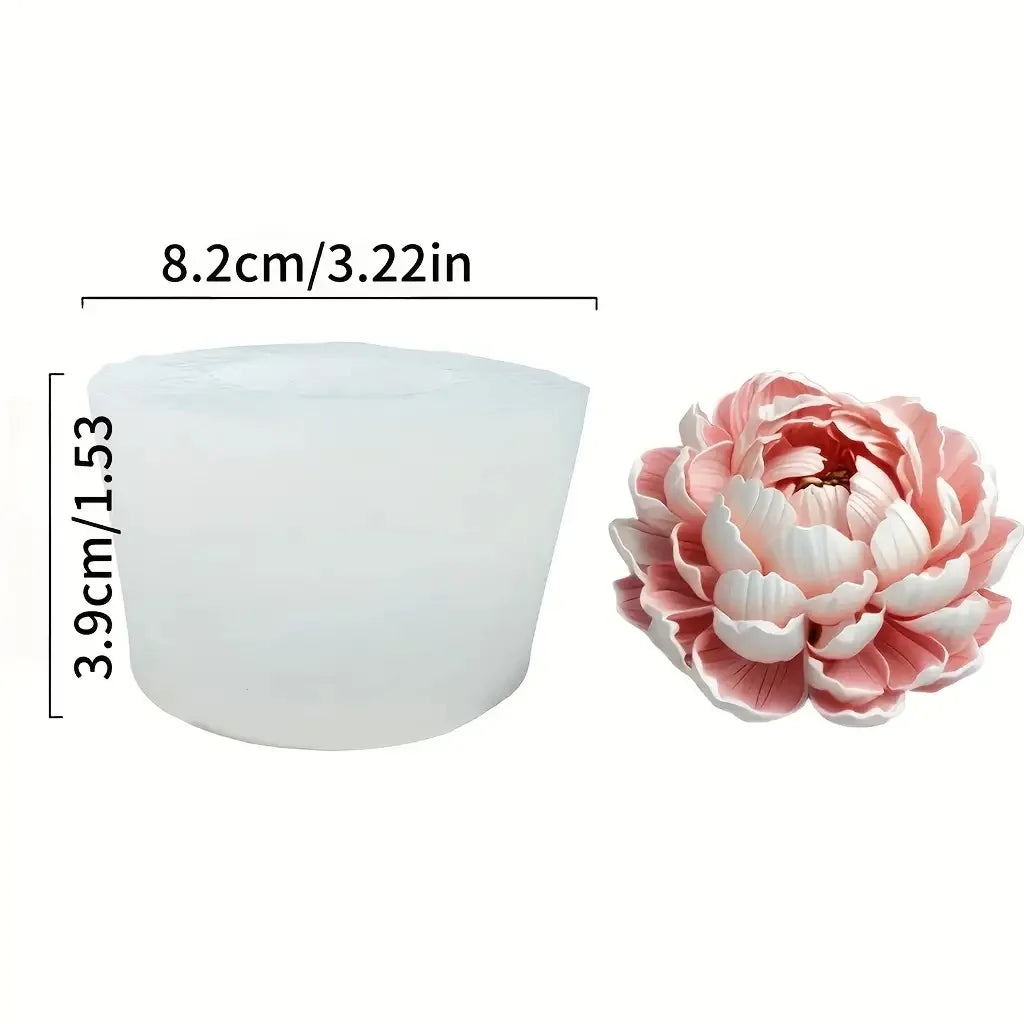 3D Flower & Butterfly Silicone Mold – Durable DIY Craft Tool for Home Decor, Clay, Soap, Candle Making, and Aromatherapy