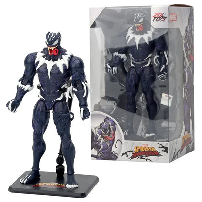 ZD 1/10 Marvel Legends Action Figures – Venom, Spider-Man, Iron Man, Thanos, Captain America, Black Panther Toy