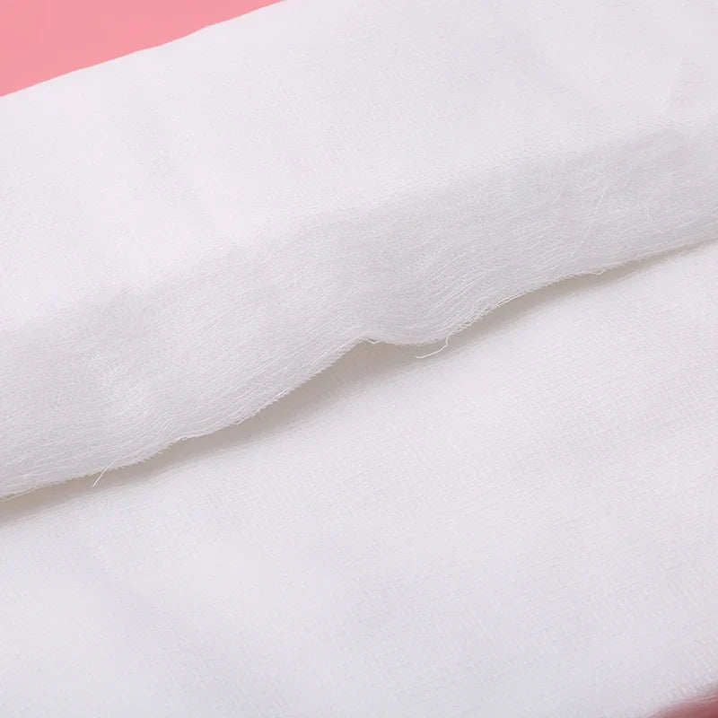 100PCS Soft Gauze Facial Masks – Disposable Beauty Salon Mask Sheets for Skincare & Soft Mask Application