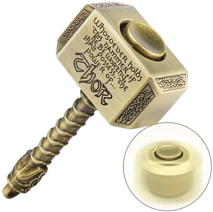 Alloy Fingertip Gyro Spinner – Metal Fidget Toy Hammer for Kids & Adults, Anti-Stress & Anxiety Relief
