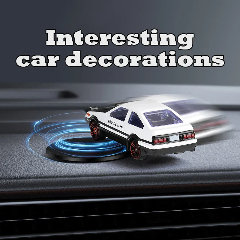 Car Interior Drift Ornament — Rotating Swinging Toy Model for Center Console Decoration