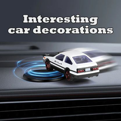 Car Interior Drift Ornament — Rotating Swinging Toy Model for Center Console Decoration