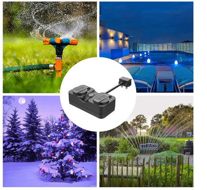 EU WiFi Smart Outdoor Power Socket — Waterproof IP44, Remote Control, Alexa & Google Assistant Compatible