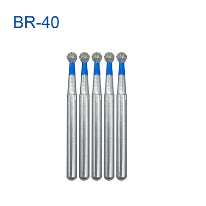 5pcs FG Dia 1.6mm Dental Drills – High-Speed Handpiece Diamond Burs for Teeth Whitening