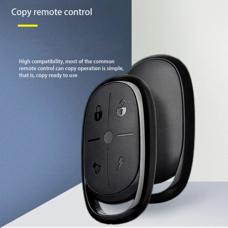 433MHz Universal 4 Key Turtle Clone Remote Control – Wireless Copy Remote with Battery