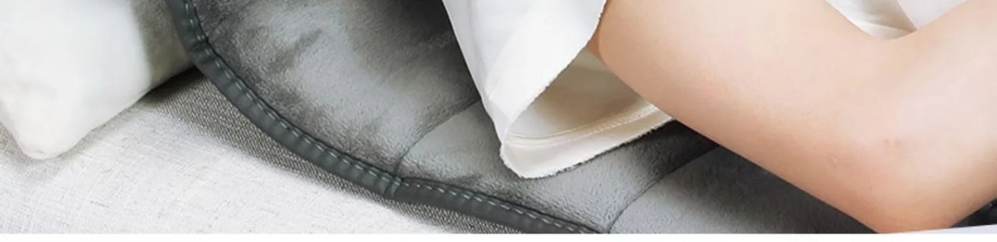 Electric Full Body Massage Mattress with Heating, Kneading & Vibration – Neck and Back Relaxation Pillow with Hand Control and Lumbar Airbag
