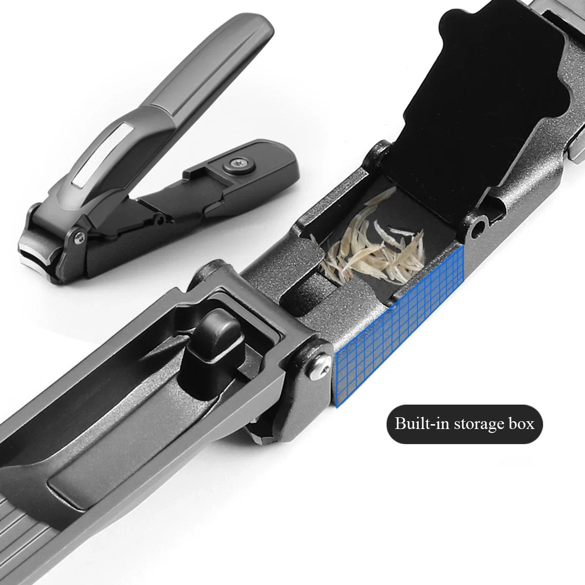 Car-Shaped Stainless Steel Manicure Kit - Nail Cuticle Clippers, Nipper Cutter, and Trimmer - Pedicure and Toenail Fingernail Scissors included