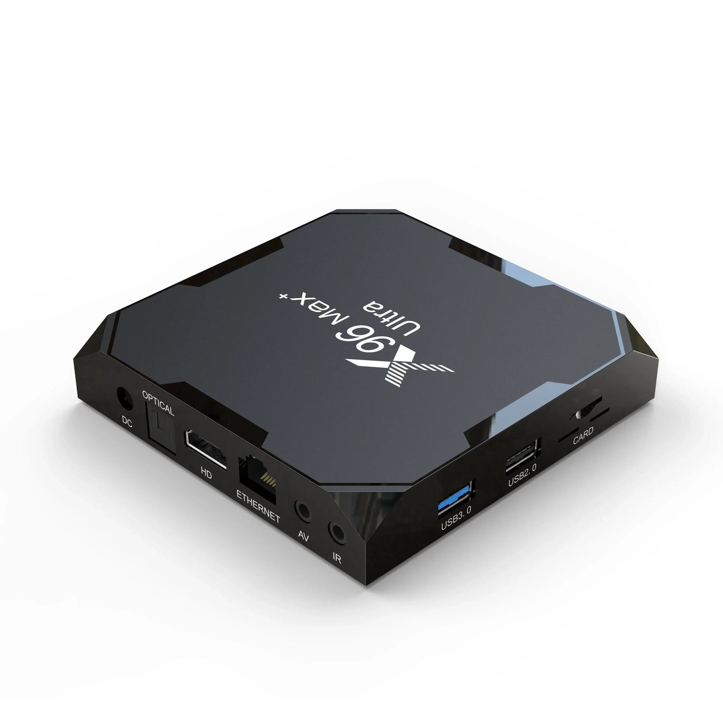 X96 Max Plus Ultra TV Box — Android 11 Amlogic S905X4 4GB RAM 32GB Storage, 8K AV1 WiFi Bluetooth Media Player