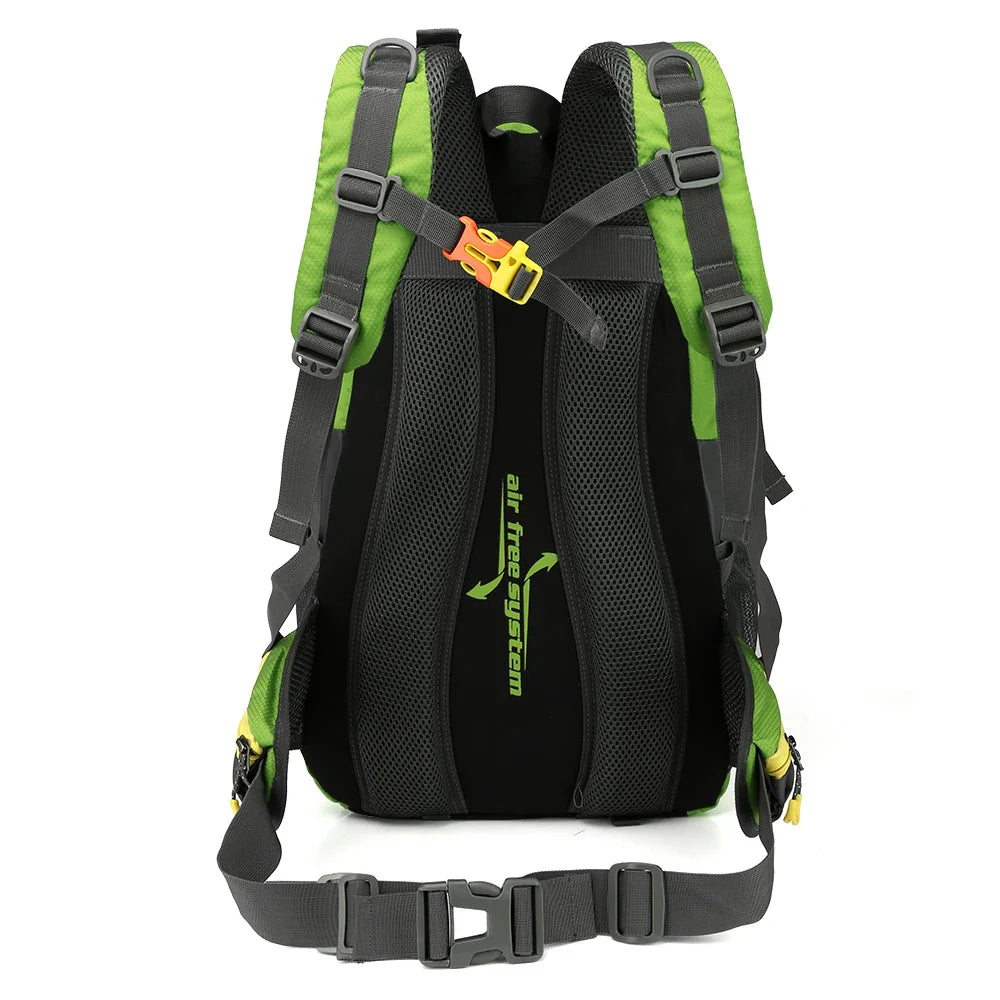 40L Water-Resistant Travel Backpack — Camping, Hiking, Trekking & Climbing Daypack with Laptop Compartment for Men & Women