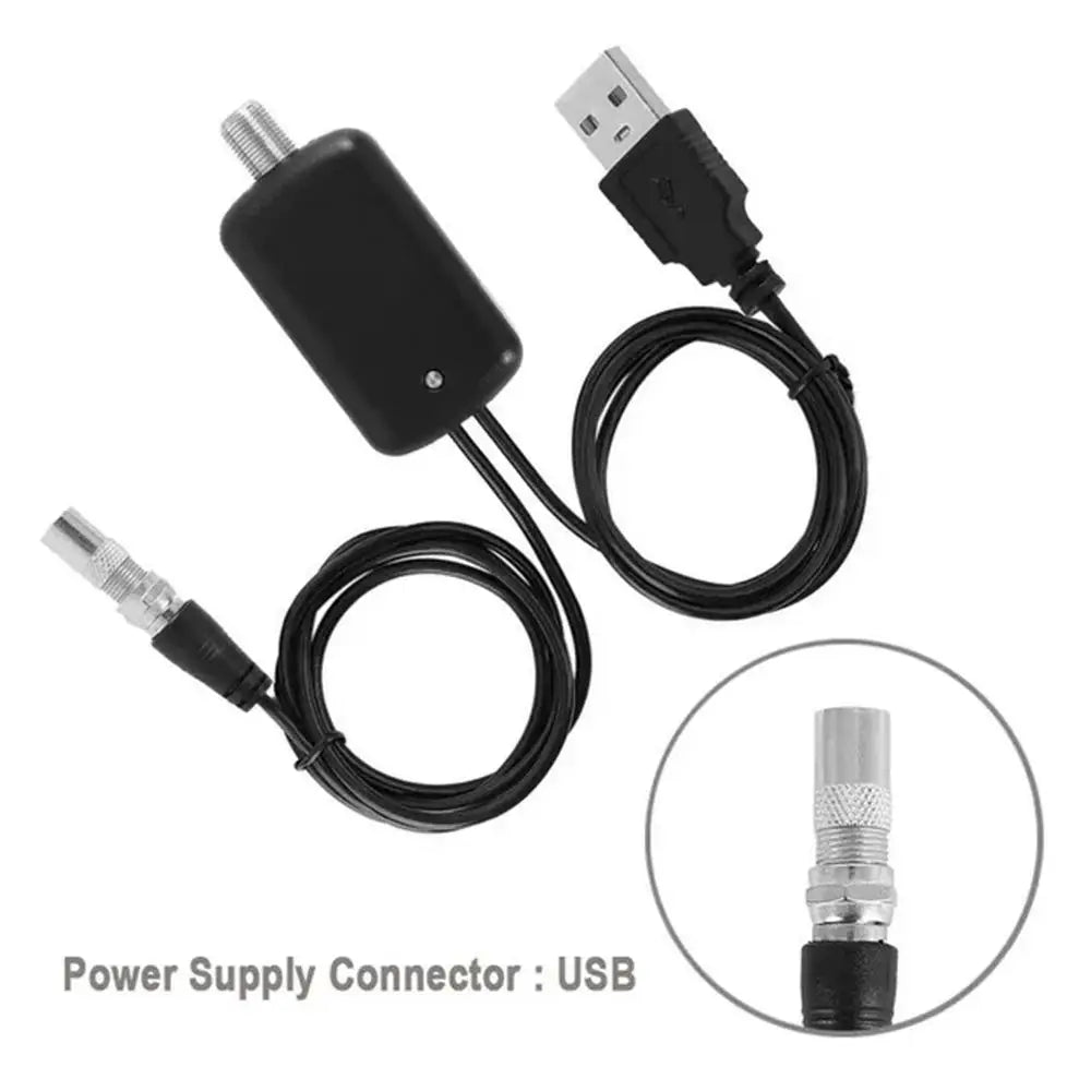 Digital TV Antenna Signal Amplifier – 4K UHD High-Definition Signal Enhancer for Better Reception