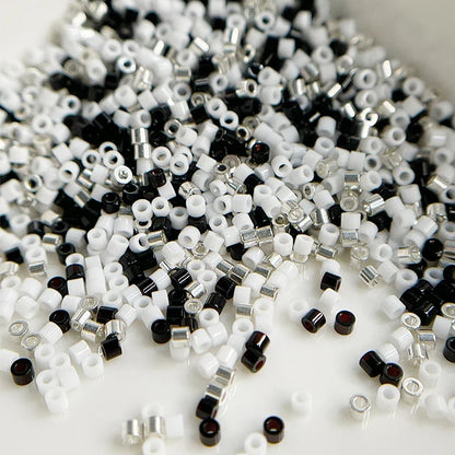Oil Painting Color Glass Seed Beads - 11/0 Loose Spacer Beads for DIY Jewelry Making, Sewing & Craft Accessories