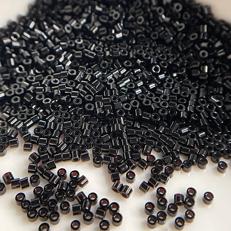 Oil Painting Color Glass Seed Beads - 11/0 Loose Spacer Beads for DIY Jewelry Making, Sewing & Craft Accessories
