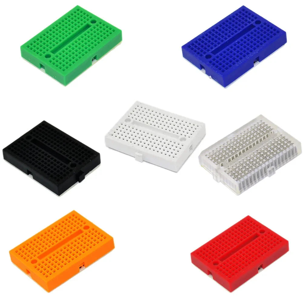 MB102 Breadboard Prototype Kit - 830/400/SYB-170/ZY-55 Hole Universal Test Board with Jumper Wires for Arduino Projects