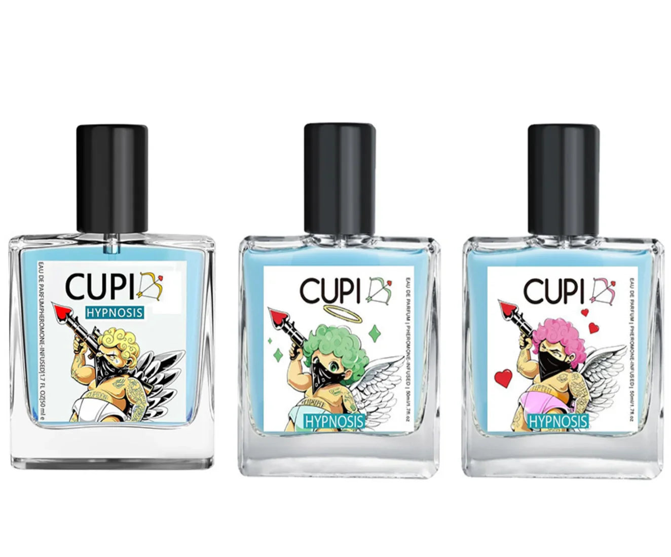 Cupid Hypnosis Pheromone Cologne for Men — Long-Lasting Body Mist, Attractive Fragrance for Dating & Flirting