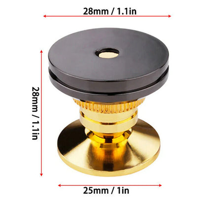4PCS Speaker Stand Spikes — Shockproof Mount Nails & Pads for Loudspeaker Boxes