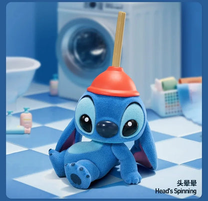 Original Pop Mart Stitch Little Emotion Series Blind Box – Stitch & Lilo Anime Figure, Mystery Box Collectible, Trendy Room Decor & Gift