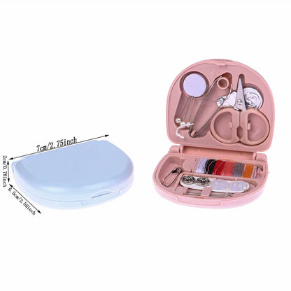 Mini Portable DIY Sewing Box – Travel & Home Sewing Kit