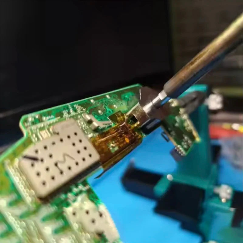 Adjustable Temperature Joystick Soldering Tip – Soldering & Desoldering Tool for Xbox, PS4, PS5, and Switch Pro Controllers