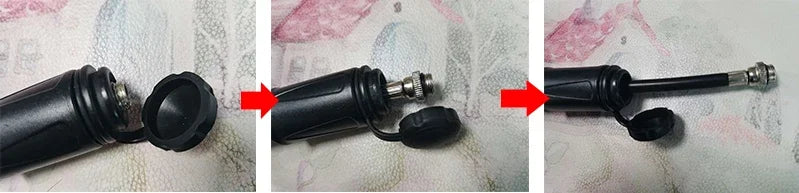 WEST BIKING Mini Bicycle Pump – Portable 100PSI Aluminum Alloy Hand Pump for Schrader & Presta Valves, MTB & Road Bikes