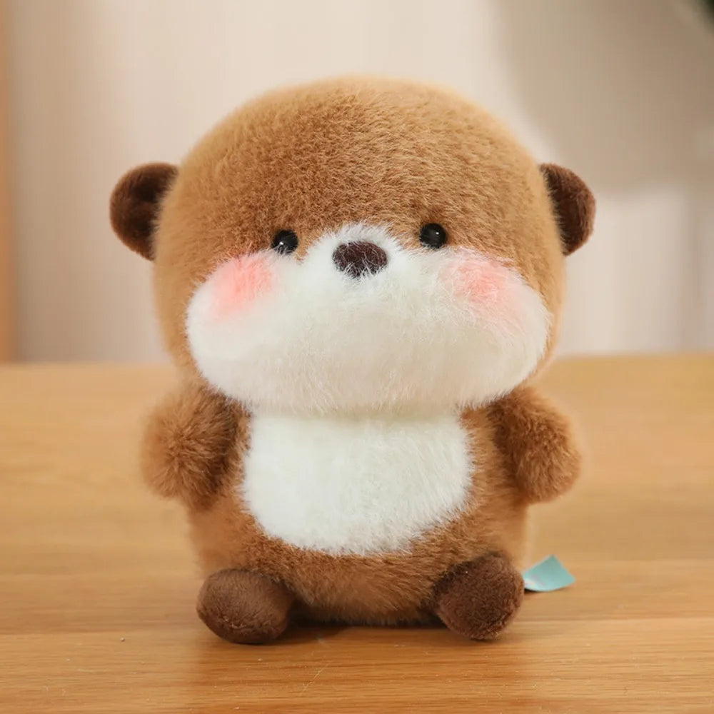 16cm Cute Plush Companion Doll - Anime Elephant, Rabbit, Bear & Panda Soft Desk Toy Gift