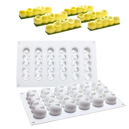 DIY Caterpillar Silicone Mold – Baking Tray for Chocolate, Candy, Biscuits, Cake, Jelly, Ice, Soap & Candle Making, Cute Gift Set