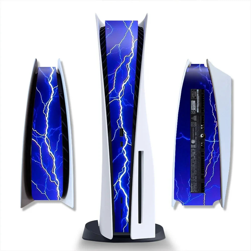 Middle Skin Sticker for PlayStation 5 – Universal Decoration Strip for PS5 Disc & Digital Version Console Skin