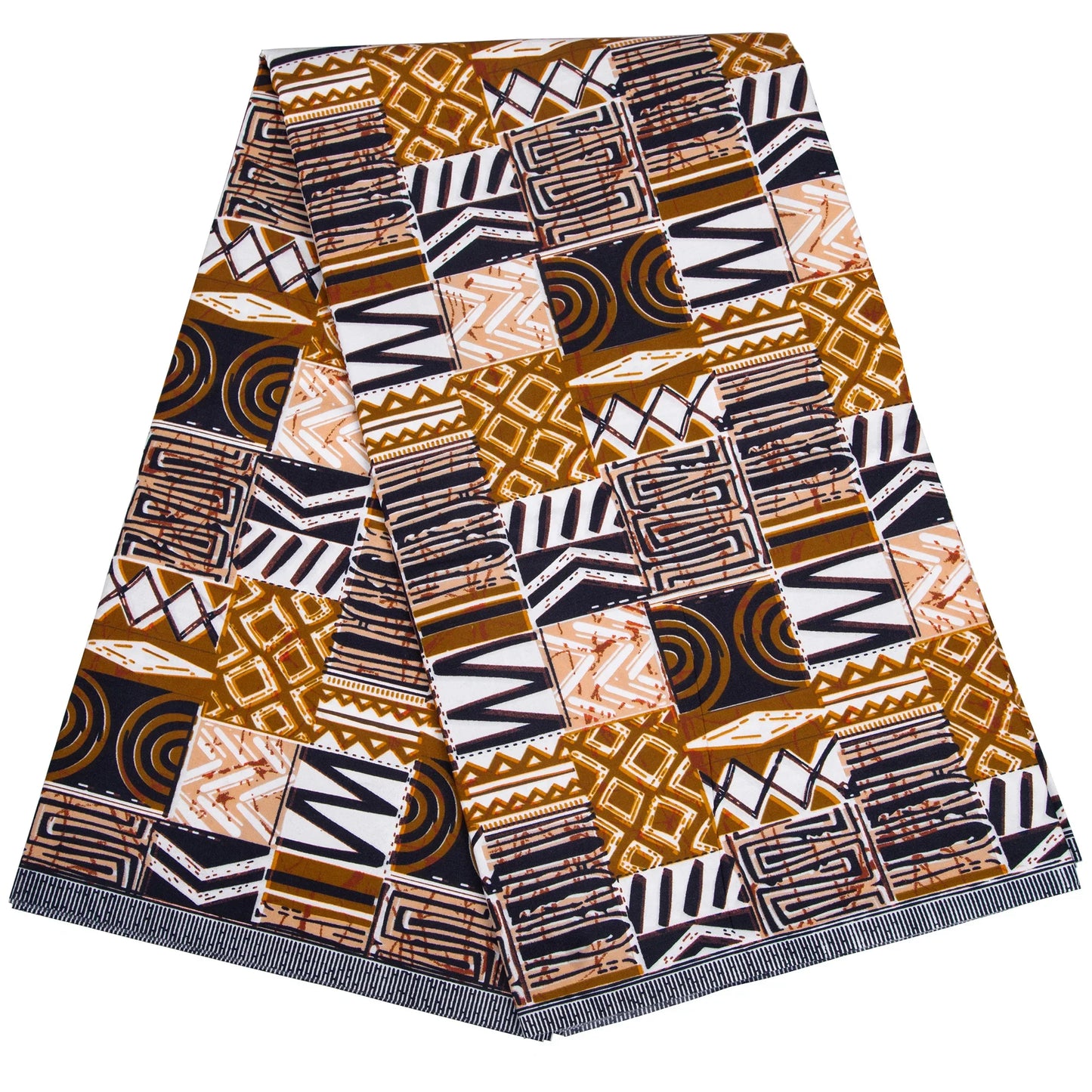 African Ankara Wax Print Fabric by the Yard - High Quality Nigeria Party Dress Sewing Cloth