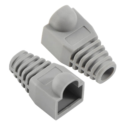 Mixed Color RJ45 Ethernet Cable Boots — Strain Relief Covers for CAT5E/CAT6 Connector Plugs
