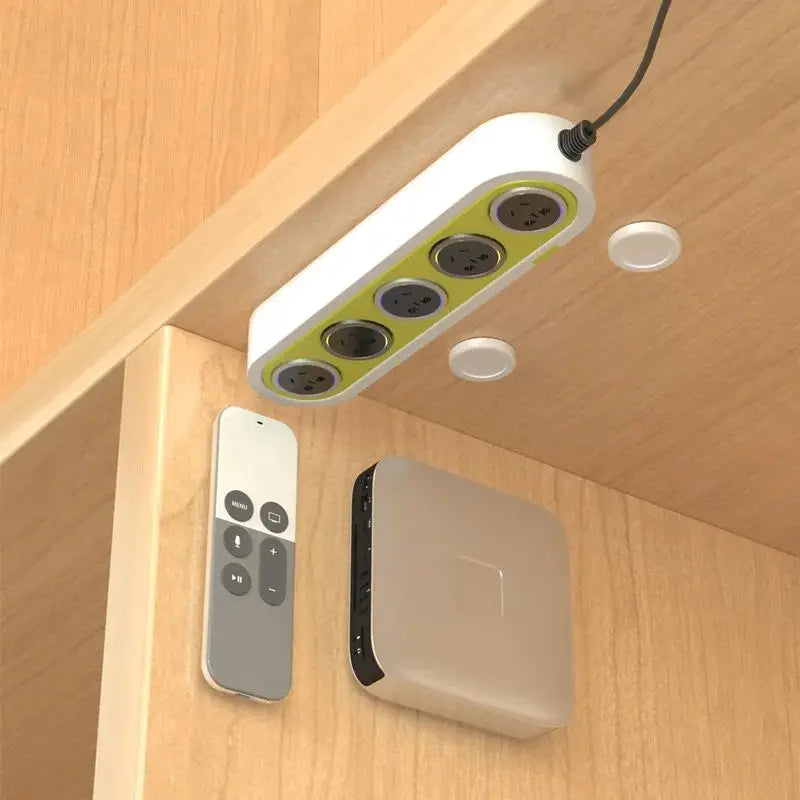 Magnetic Wall Hooks — Strong Invisible Holder for Keys, Remotes & Home Organization
