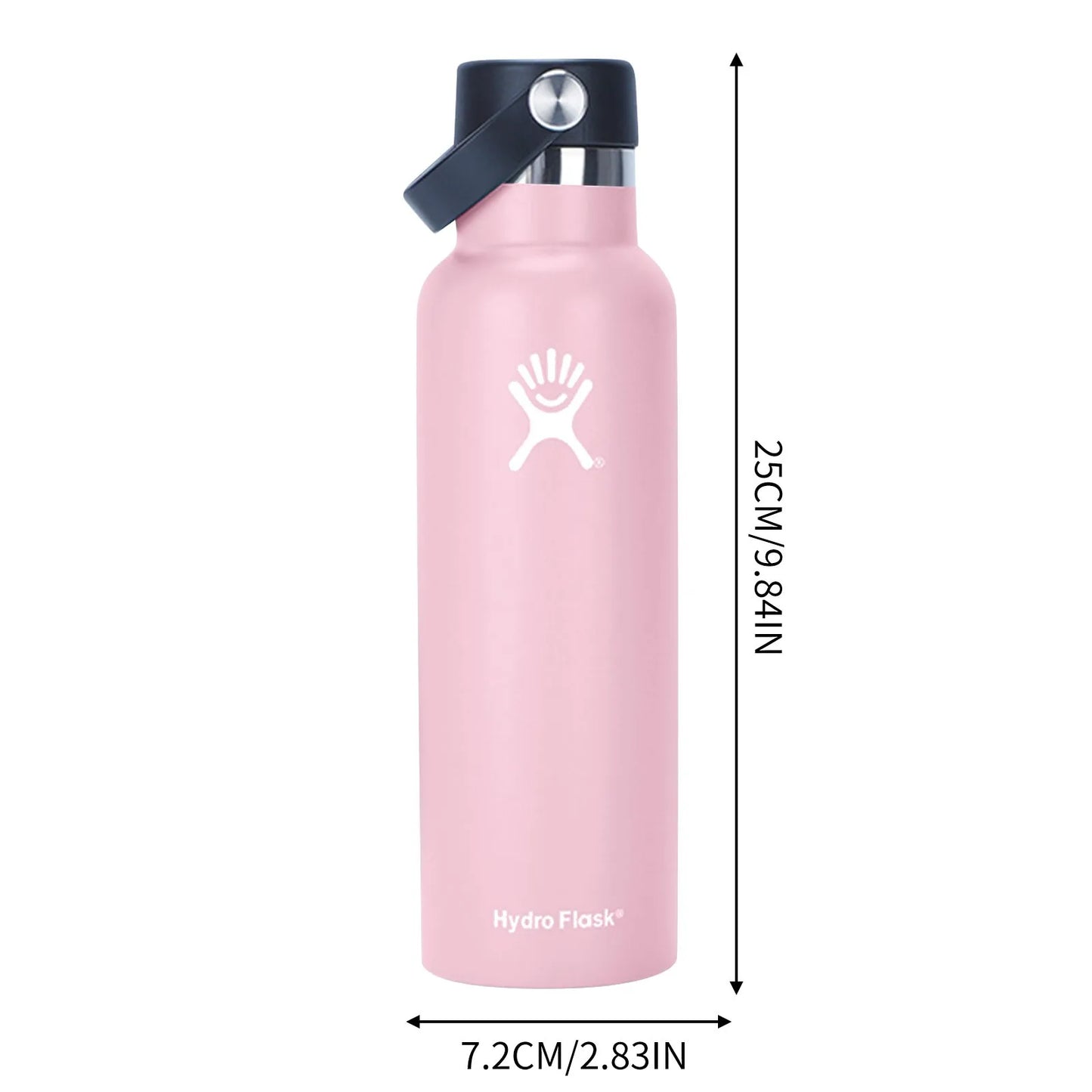 21oz Stainless Steel Straw Cup – Vacuum Insulated Water Bottle for Daily Use, Sports & Car