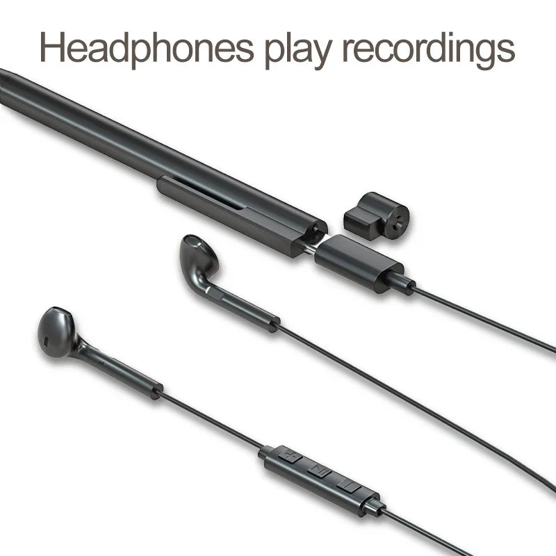 Portable Professional Voice Recorder – Voice Activated Audio Recorder with Noise Cancelling & MP3 Player Functionality
